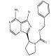 (S)-2-(8-氨基-1-溴咪唑并[1,5-a]吡嗪-3-基)吡咯烷-1-羧酸苄酯-CAS:1420478-88-1