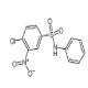 4-氯-3-硝基-N-苯基苯磺酰胺-CAS:137-49-5