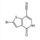 2-溴-4,5-二氢-4-氧代-噻吩并[3,2-c]吡啶-7-甲腈-CAS:55040-43-2