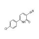 2-氧代-6-(4-氯苯基)-1,2-二氢吡啶-3-甲腈-CAS:23148-51-8