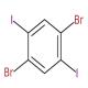 1,4-二溴-2,5-二碘苯-CAS:63262-06-6