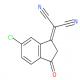 2-(6-氯-3-氧代-2,3-二氢-1H-茚-1-亚基)丙二腈-CAS:507484-48-2