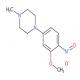 1-(3-甲氧基-4-硝基苯基)-4-甲基哌嗪-CAS:761440-26-0