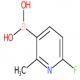 2-氟-6-甲基吡啶-3-硼酸-CAS:904326-91-6