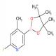 2-氟-4-甲基-5-(4,4,5,5-四甲基-1,3,2-二氧杂硼烷-2-基)吡啶-CAS:1363192-17-9