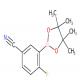 4-氟-3-(4,4,5,5-四甲基-1,3,2-二氧硼杂环戊烷-2-基)苯甲腈-CAS:863868-29-5