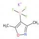 (3,5-二甲基异恶唑-4-基)三氟硼酸钾-CAS:1111732-84-3