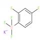 2,4-二氟苯基三氟硼酸钾-CAS:871231-41-3