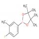 2-(4-氟-3-甲基苯基)-4,4,5,5-四甲基-1,3,2-二氧硼杂环戊烷-CAS:1001200-60-7