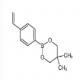 5,5-二甲基-2-(4-乙烯基苯基)-1,3,2-二氧硼杂环己烷-CAS:676593-23-0