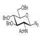 2-乙酰氨基-3,4,6-三-O-苄基-2-脱氧-β-D-吡喃葡萄糖酰基叠氮化物-CAS:214467-60-4