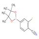 4-氰基-3-氟苯基硼酸频哪醇酯-CAS:870238-67-8