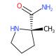 (S)-2-甲基吡咯烷-2-甲酰胺-CAS:132235-43-9