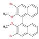 (S)-3,3-二溴-2,2-二甲氧基-1,1-联萘酚-CAS:75714-60-2