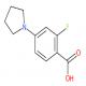 2-氟-4-(1-吡咯烷基)苯甲酸-CAS:1197193-14-8