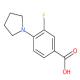 3-氟-4-(吡咯烷-1-基)苯甲酸-CAS:1021243-16-2
