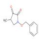 1-(苄氧基)-4-甲基吡咯烷-2,3-二酮-CAS:130865-70-2