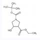 1-叔丁基 3-乙基 4-羟基吡咯烷-1,3-二羧酸酯-CAS:146256-99-7