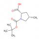 (2S,4S)-N-叔丁氧羰基-4-甲基吡咯烷-2-甲酸-CAS:364750-81-2