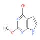 6-羟基-2-甲氧基-7-脱氮嘌呤-CAS:90057-07-1