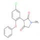 3-(5-氯-2-苯氧基苯基)-1-甲基-2,4-吡咯烷二酮-CAS:1162120-35-5