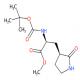 (S)-2-((叔丁氧基羰基)氨基)-3-((S)-2-氧代吡咯烷-3-基)丙酸甲酯-CAS:328086-60-8