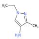 1-乙基-3-甲基-1H-吡唑-4-胺-CAS:947763-34-0