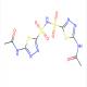 N-[5-[(5-乙酰氨基-1,3,4-噻二唑-2-基)磺酰基磺酰氨基]-1,3,4-噻二唑-2-基]乙酰胺-CAS:80495-47-2