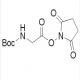 Boc-甘氨酸-N-羟基琥珀酰亚胺酯-CAS:3392-07-2