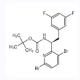 (S)-(1-(3,6-二溴吡啶-2-基)-2-(3,5-二氟苯基)乙基)氨基甲酸叔丁酯-CAS:1620056-47-4