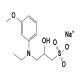 N-乙基-N-(2-羟基-3-磺丙基)-3-甲氧基苯胺钠-CAS:82692-96-4