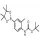 叔丁基(2-甲基-4-(4,4,5,5-四甲基-1,3,2-二氧杂硼烷-2-基)苯基)氨基甲酸酯-CAS:508223-54-9