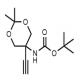(5-乙炔基-2,2-二甲基-1,3-二恶烷-5-基)氨基甲酸叔丁酯-CAS:364631-74-3