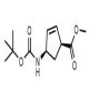 (1S,4R)-甲基-4-((叔丁氧羰基)氨基)环戊-2-烯羧酸-CAS:168683-02-1