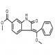 (E)-3-(甲氧基(苯基)亚甲基)-2-氧代二氢吲哚-6-羧酸甲酯-CAS:1168150-46-6