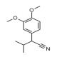 2-(3,4-二甲氧基苯基)-3-甲基丁腈-CAS:20850-49-1