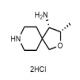 (3S,4S)-3-甲基-2-氧杂-8-氮杂螺[4.5]癸-4-胺二盐酸盐-CAS:2055761-19-6