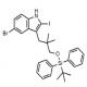 5-溴-3-(3-((叔丁基二苯基甲硅烷基)氧基)-2,2-二甲基丙基)-2-碘-1H-吲哚-CAS:2641451-43-4