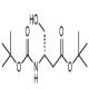 (S)-3-((叔丁氧羰基)氨基)-4-羟基丁酸叔丁酯-CAS:153287-86-6