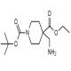 1-(叔丁氧羰基)-4-氨甲基哌啶-4-羧酸乙酯-CAS:1016258-69-7